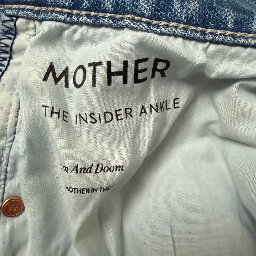 Mother The Insider Ankle in Bloom and Doom - Picture 3 of 6